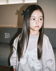 Little Foxx – Lily Ribbon Fleece Sweatshirt