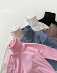 Little Foxx – Peach Turtleneck Tee