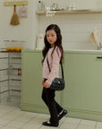 Little Foxx – Bootcut Ribbed Mink Pants