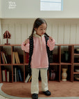 Little Foxx – Simple Color Block Fleece Hoodie
