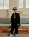 Little Foxx – Simple Color Block Fleece Hoodie