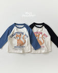 Little Foxx – Kitten Raglan Colored Tee