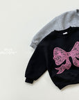Little Foxx – Lily Ribbon Fleece Sweatshirt