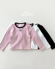 Little Foxx – Peach Colored Ribbon Tee