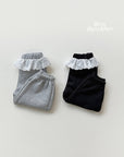 Little Foxx – Rosy Fleece Frill Pants