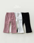 Little Foxx – Bootcut Ribbed Mink Pants