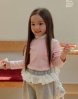 Little Foxx – Rosy Fleece Frill Pants