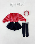 Little Foxx – Pom Pom Skirt Pants