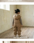 Little Foxx – Quilted 4oz Hooded Vest