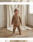 Little Foxx – Striped Yarn-Dyed Stretch Leggings