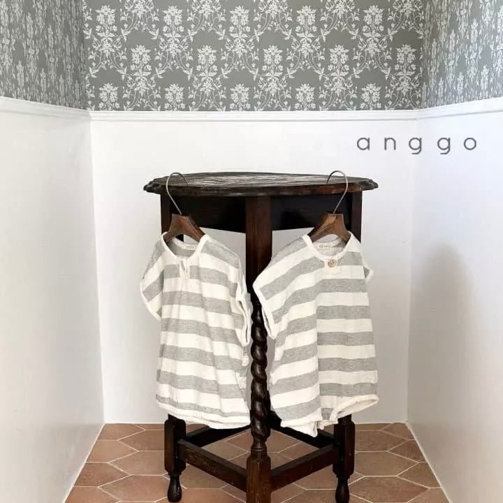 Sand Stripes Tee – Lässiger Oversize - Look –