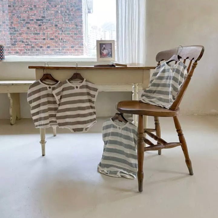 Sand Stripes Tee – Lässiger Oversize - Look –