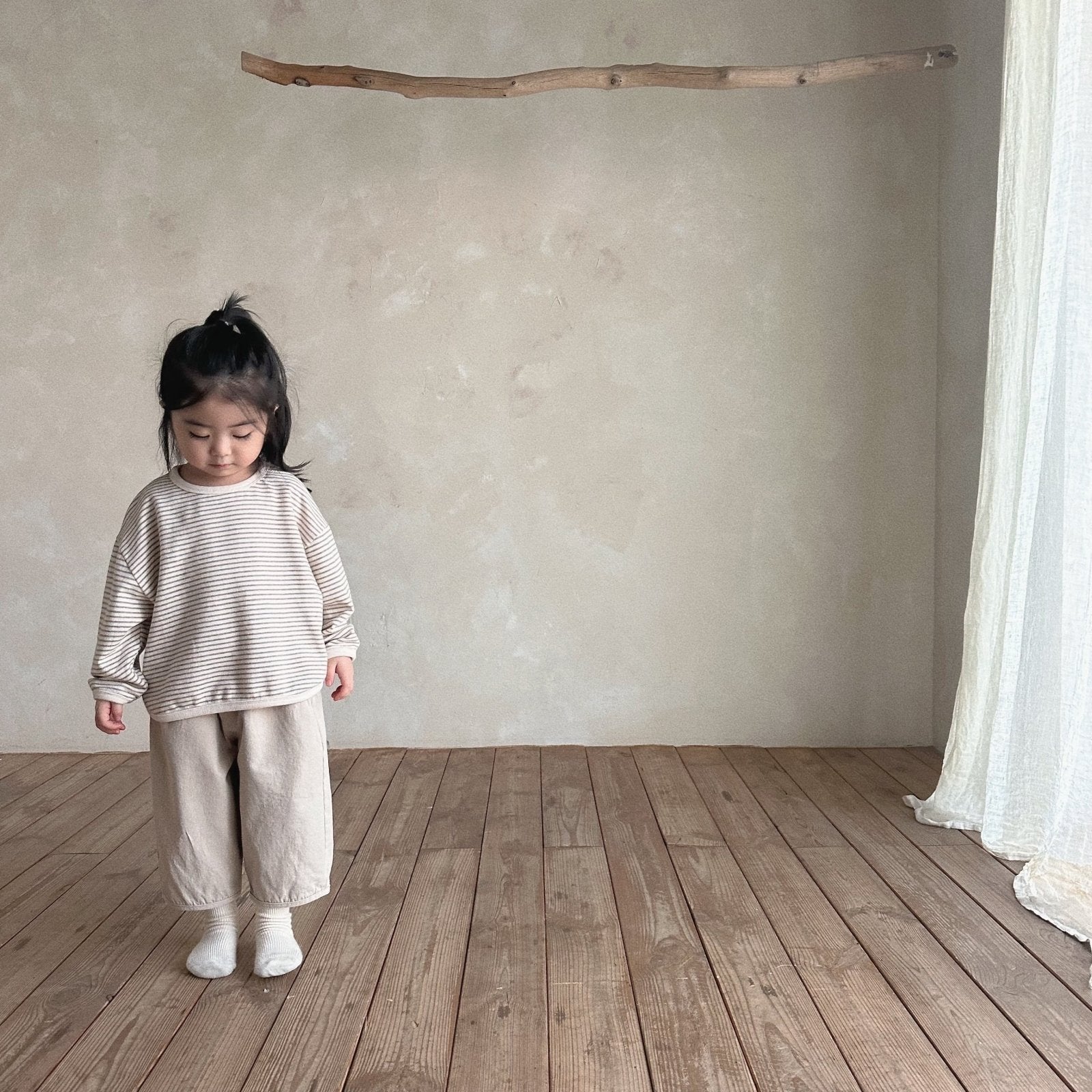 Stripes Bam Bam Oversize Sweatshirt – Lässig, gemütlich und zeitlos –