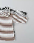 Striped Collar Dress –