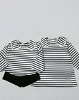 Striped Collar Dress –