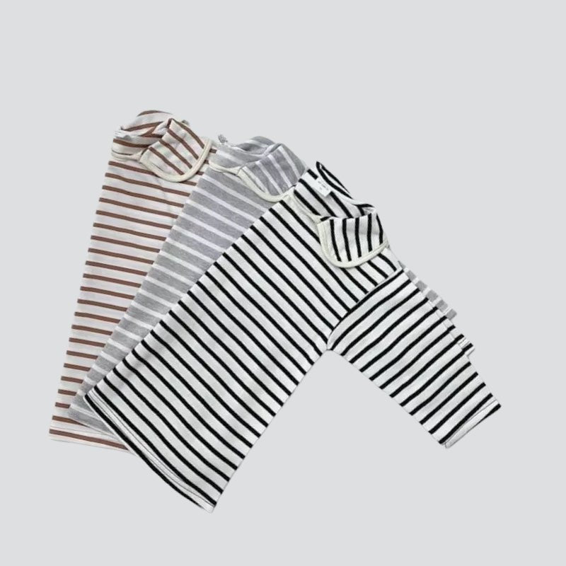 Striped Collar Dress –
