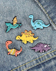 Big Dino Emaille Pin Set –