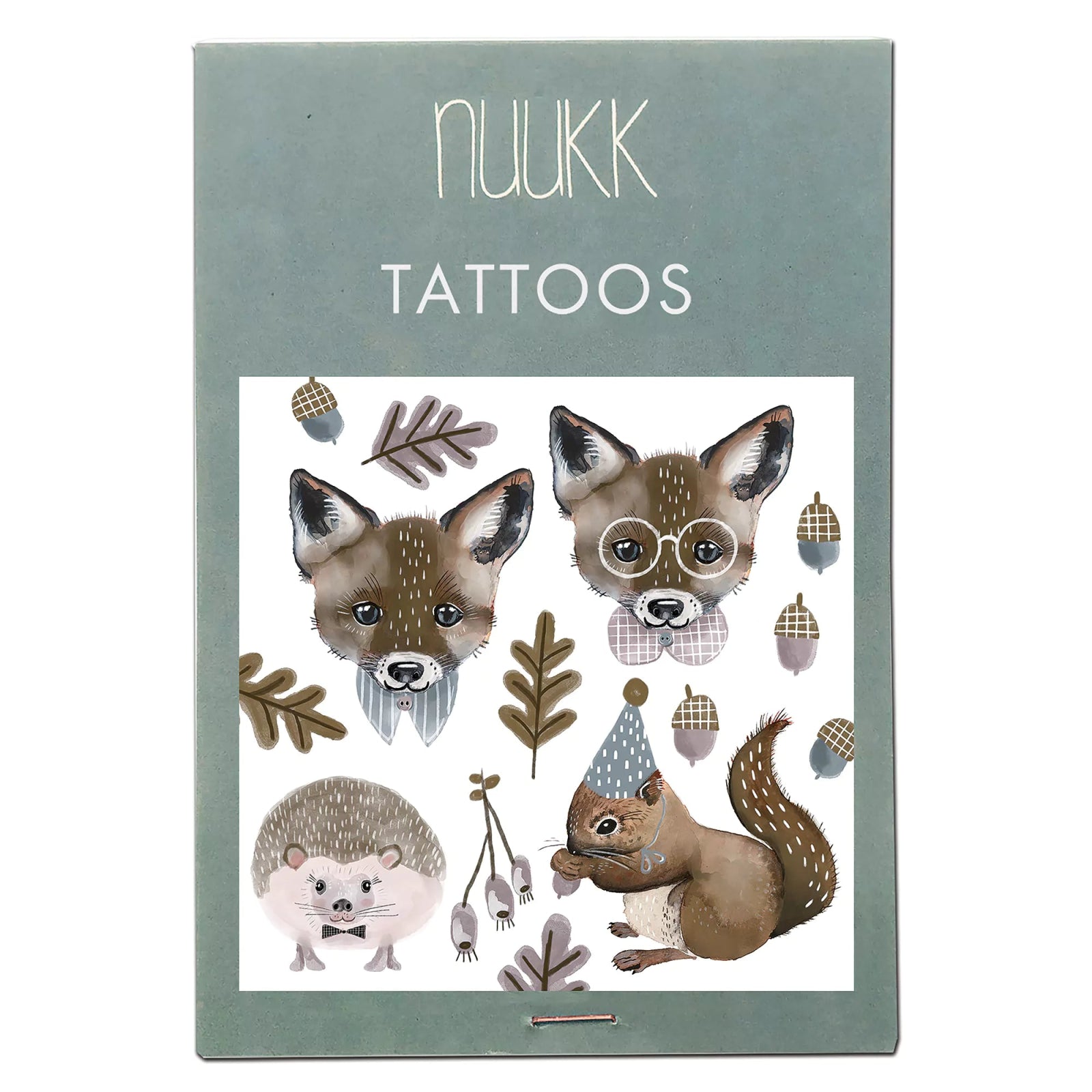 Bio Tattoo- Fuchs & Eichhörnchen find Stylish Fashion for Little People- at Little Foxx Concept Store