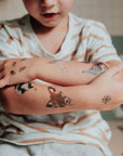 Bio Tattoo - Fuchs & Eichhörnchen –