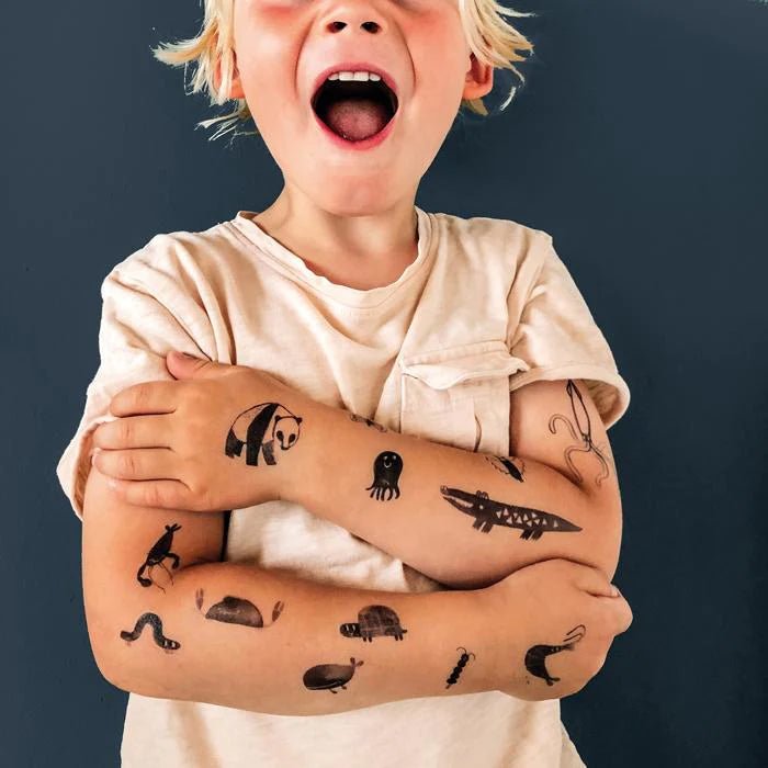 Bio Tattoo - Krokodil und seine Freunde – #product_subtitle# | #product_description_first_paragraph#
