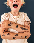 Bio Tattoo - Krokodil und seine Freunde –