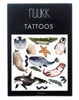 Bio Tattoo - Schwimmtiere –
