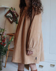Briar Corduroy Kleid Beige –