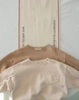Textured Longsleeve – Lässiger Oversize - Look mit Struktur –
