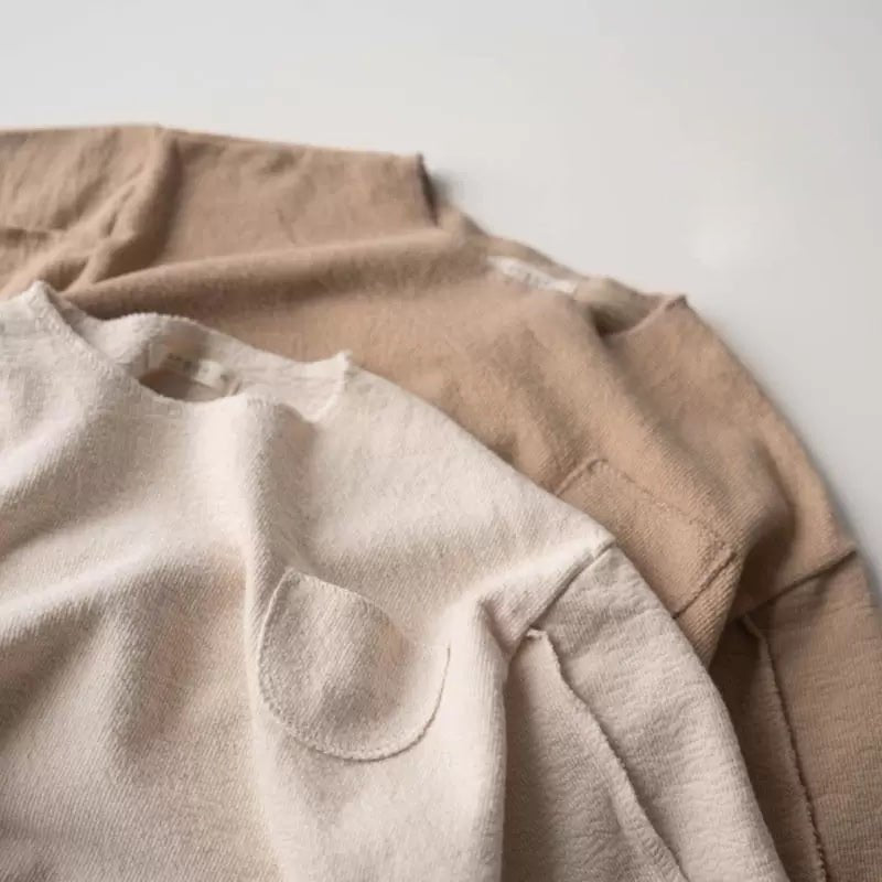 Textured Longsleeve – Lässiger Oversize - Look mit Struktur –