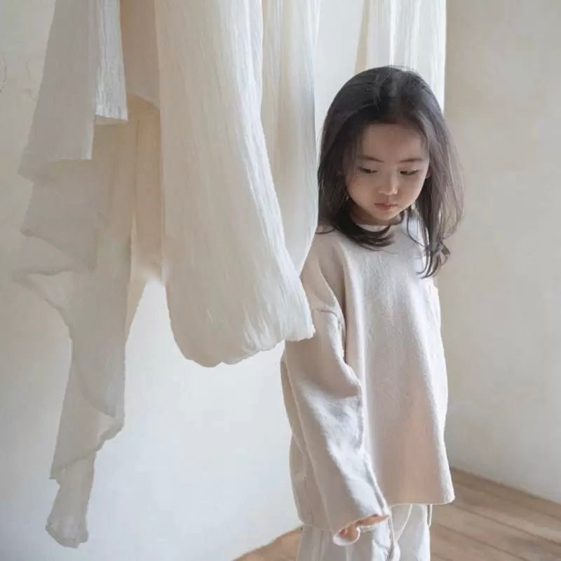 Textured Longsleeve – Lässiger Oversize - Look mit Struktur –