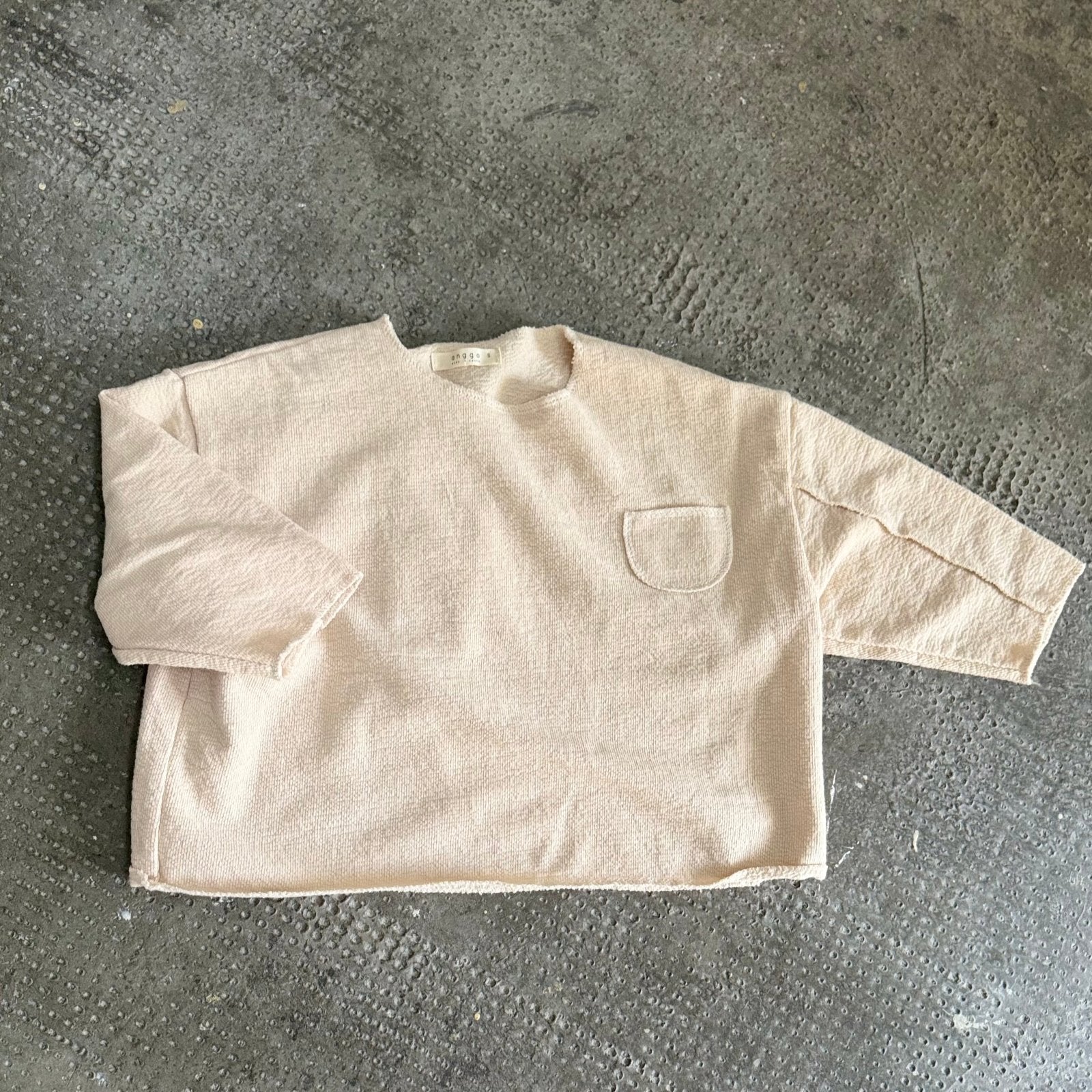 Textured Longsleeve – Lässiger Oversize - Look mit Struktur – #product_subtitle# | #product_description_first_paragraph#