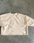 Textured Longsleeve – Lässiger Oversize - Look mit Struktur –