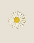 Daisy Emaille Pin –