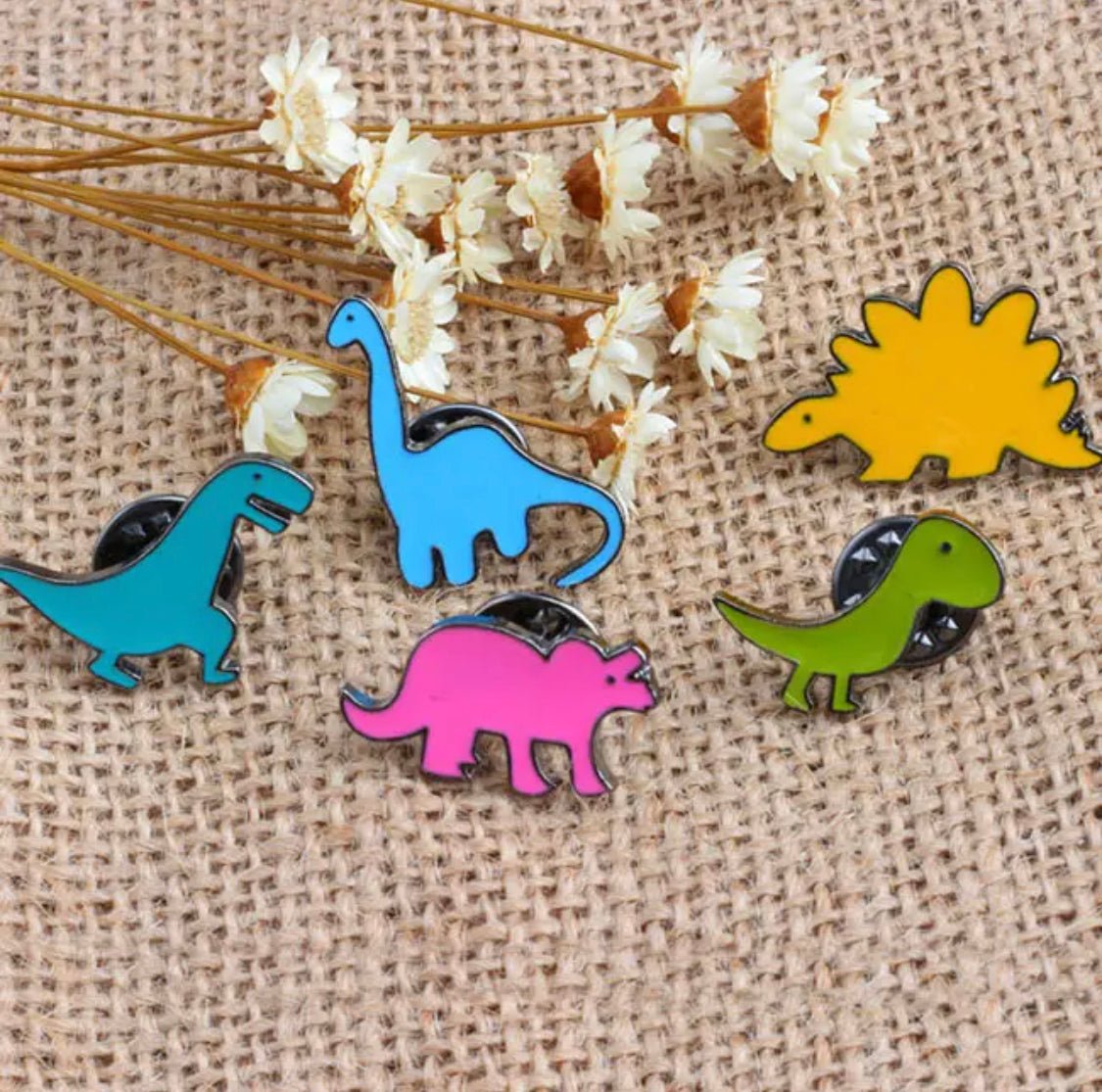 Dino Emaille Pin Set – #product_subtitle# | #product_description_first_paragraph#