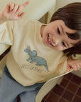 Dinosaur Sweatshirt find Stylish Fashion for Little People- at Little Foxx Concept Store