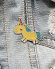 Einhorn Emaille Pin –