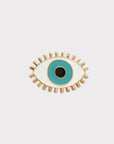Evil Eye Emaille Pin – Dein persönlicher Glücksbringer –