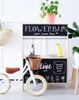 Flower Bar Sticker Set – Kreative Verwandlung für die IKEA DÜKTIG Küche –