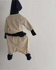 Little Foxx – B Flowy Hooded Turtleneck Tee