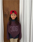 Little Foxx – Soft Hood Turtleneck Tee