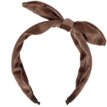 Haarreif Chocolate Velvet – Samtiger Look für kleine Trendsetter –