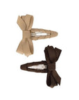 Haarspangen Schleife Retro – Stilvolle Details im 2er - Set –