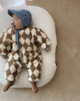 Argyle Baby Overall – Kuscheliger Einteiler für kalte Tage