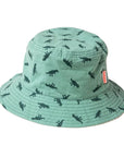Dino & Stripes Reversible Hat – Wendbarer Sommerhut für Kids