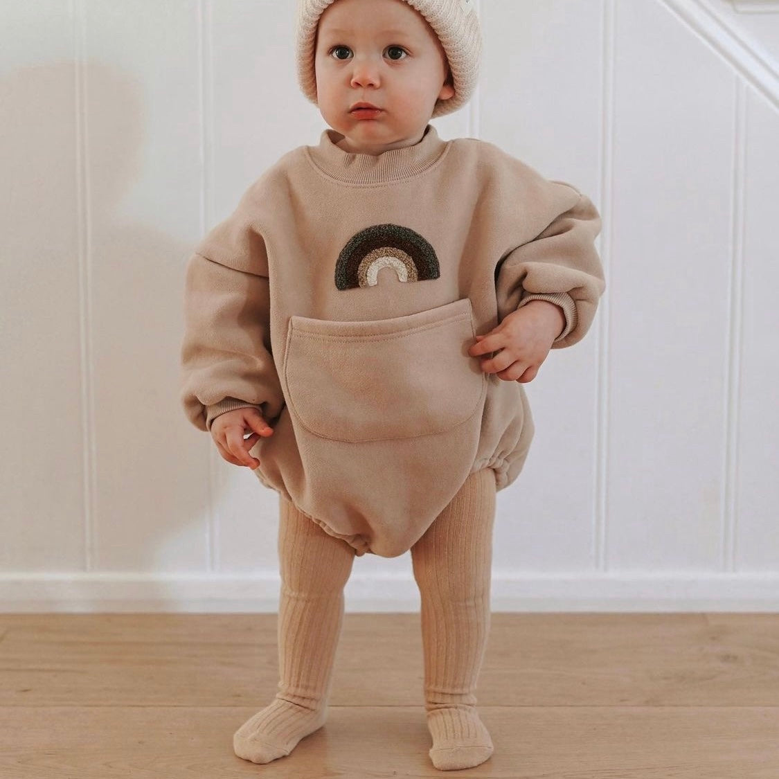 Warm Rainbow Bubble Suit