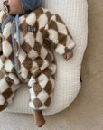 Argyle Baby Overall – Kuscheliger Einteiler für kalte Tage