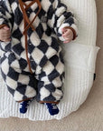 Argyle Baby Overall – Kuscheliger Einteiler für kalte Tage