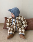 Argyle Baby Overall – Kuscheliger Einteiler für kalte Tage