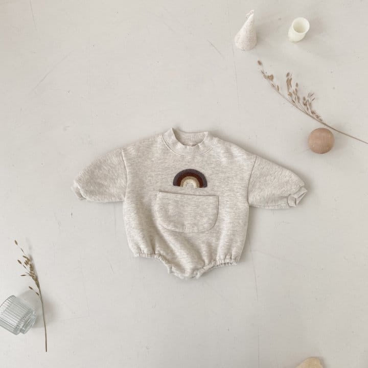 Warm Rainbow Bubble Suit