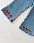 Embroidered Bootcut Denim Pants1_byLittleFox_jetztvorbestellen